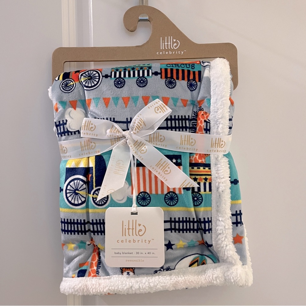 LITTLE CELEBRITY BABY BLANKET